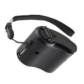 

Mini Compact Hand Crank Charger Manual Generator Mobile Phone Emergency Charger Usb Charger Stay Connected