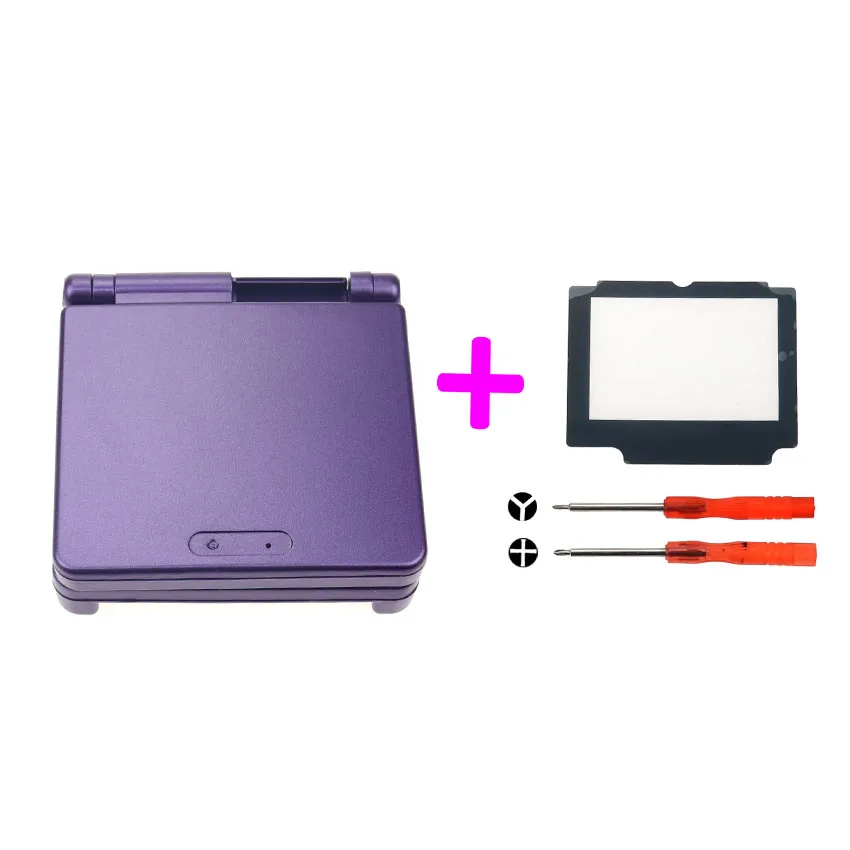 G Cltgxdd мультфильм полный корпус оболочки с кнопкой Замена для Nintendo Gameboy Advance SP для GBA SP игровая консоль чехол - Цвет: G