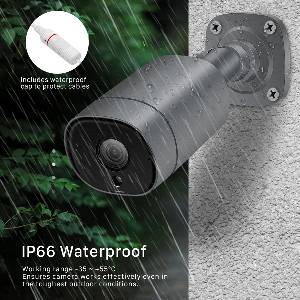 كاميرا BSDER 4K 8MP IP 4MP Ultra HD POE الصوت كشف...