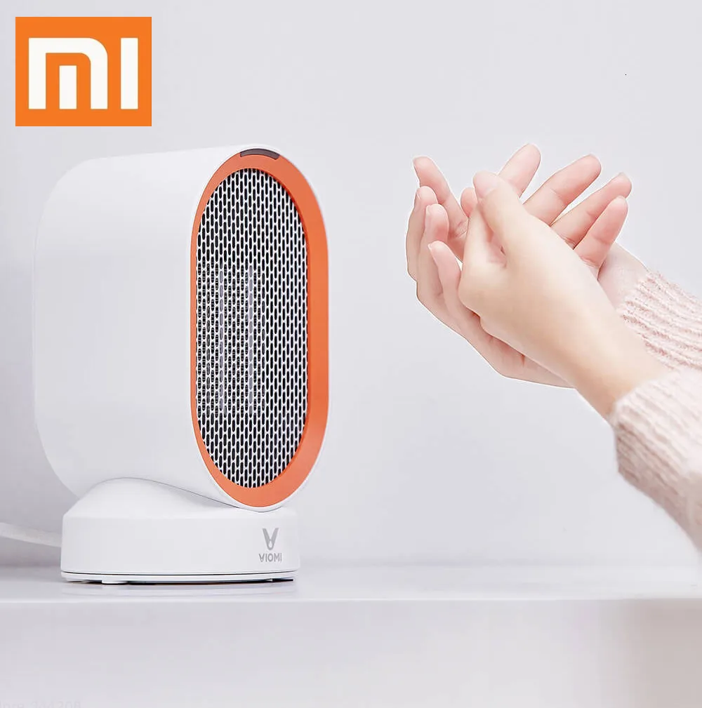  Electric Heater Desktop Machine Mini Room Portable Fan Heater Fast Energy Saving Winter PTC Heater 