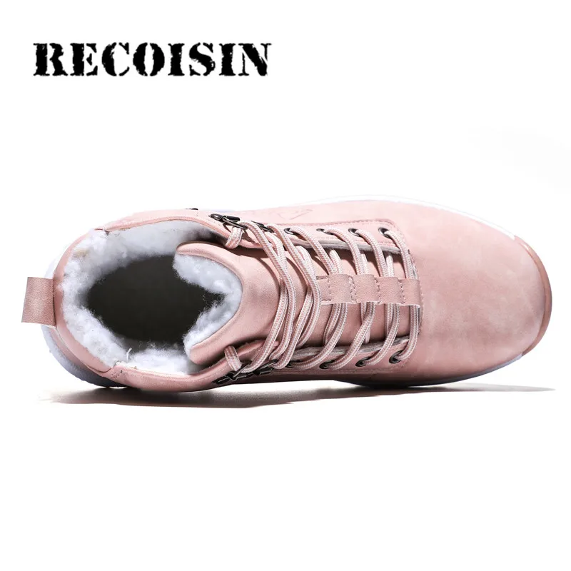 RECOISIN/уличные кроссовки; женская походная обувь для женщин; кожаные ботинки для горного туризма; женская зимняя обувь для трекинга; обувь для альпинизма