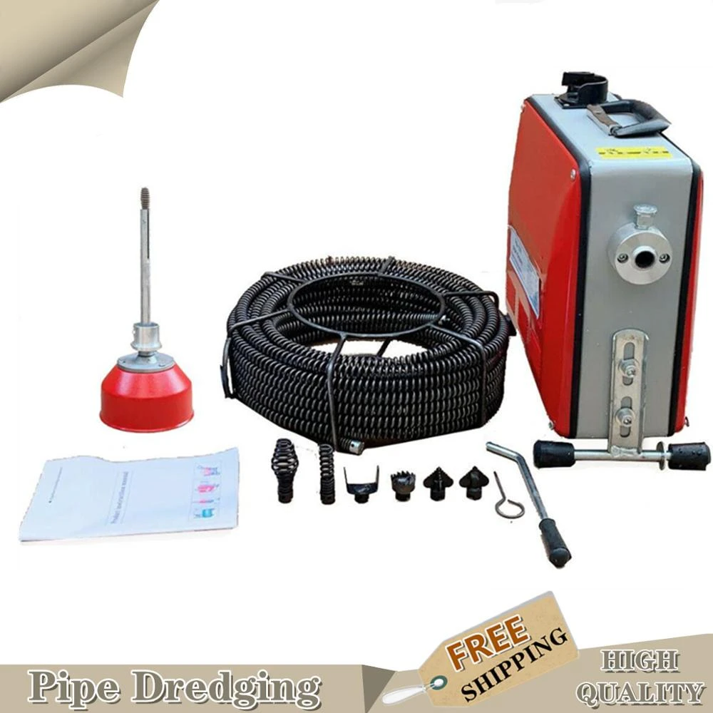 Automatic Dredge Machine Electric Pipe Dredging Sewer Tools