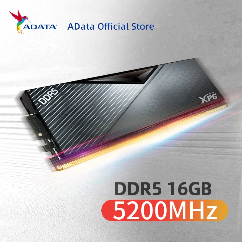 ADATA XPG LANCER DDR5 DRAM Module 16GB 16GBX2 5200MHZ Memoria Ram ddr5 PC Desktop RAM | Компьютеры и офис