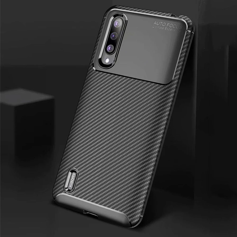Для Xiaomi mi 9 Lite чехол роскошный чехол из углеродного волокна полный защитный чехол для телефона для mi CC9 mi 9 Lite чехол противоударный тонкий бампер