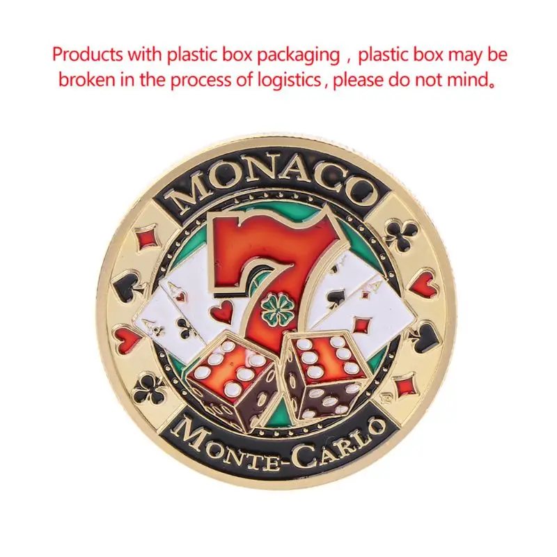 Ручной работы сплав ремесла Monaco памятная монета сувенир путешествия подарок коллекция значение монеты