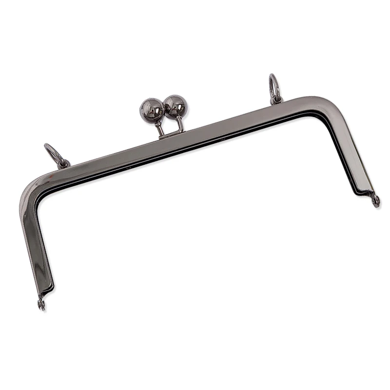 1PCS 20.5cm Big Ball Head Kiss Lock Mill No Hole Screw Purse Frame Manual DIY Bags Hardware Bag Accessories Bronze Gold