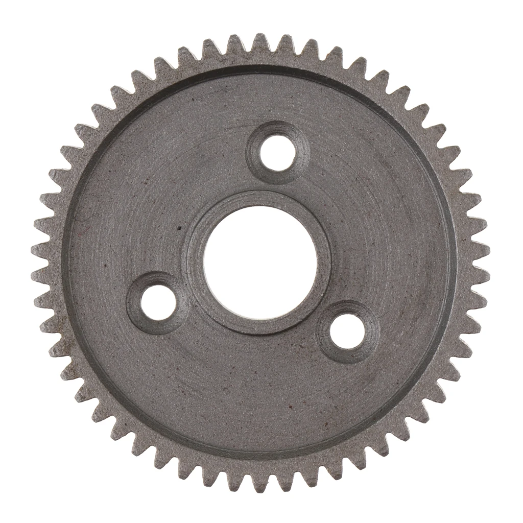 

Metal Diff Main Gear 54T & Motor Gear Compatible with Traxxas Slash 4x4 HQ727 RC Car Buggy Upgrade Parts