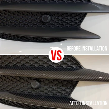 

4pcs ABS Chrome Front Fog Lamp Cover Trim For Mercedes Benz E Class W213 E200 E300 2016 2017 2018 2019 E43 AMG Car Accessories