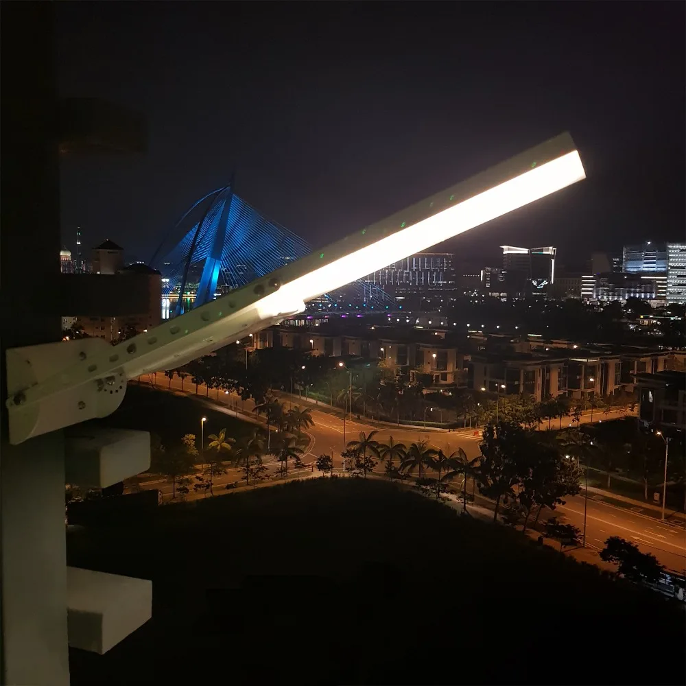 Tudo em um Modos de Energia Solar ao ar Dia à Prova Luz de Rua Branco Quente Dwaterproof Água Noite Sensor 3 Solar Powered Led Livre - 14 prova dwaterproof água noite sensor 3 modos