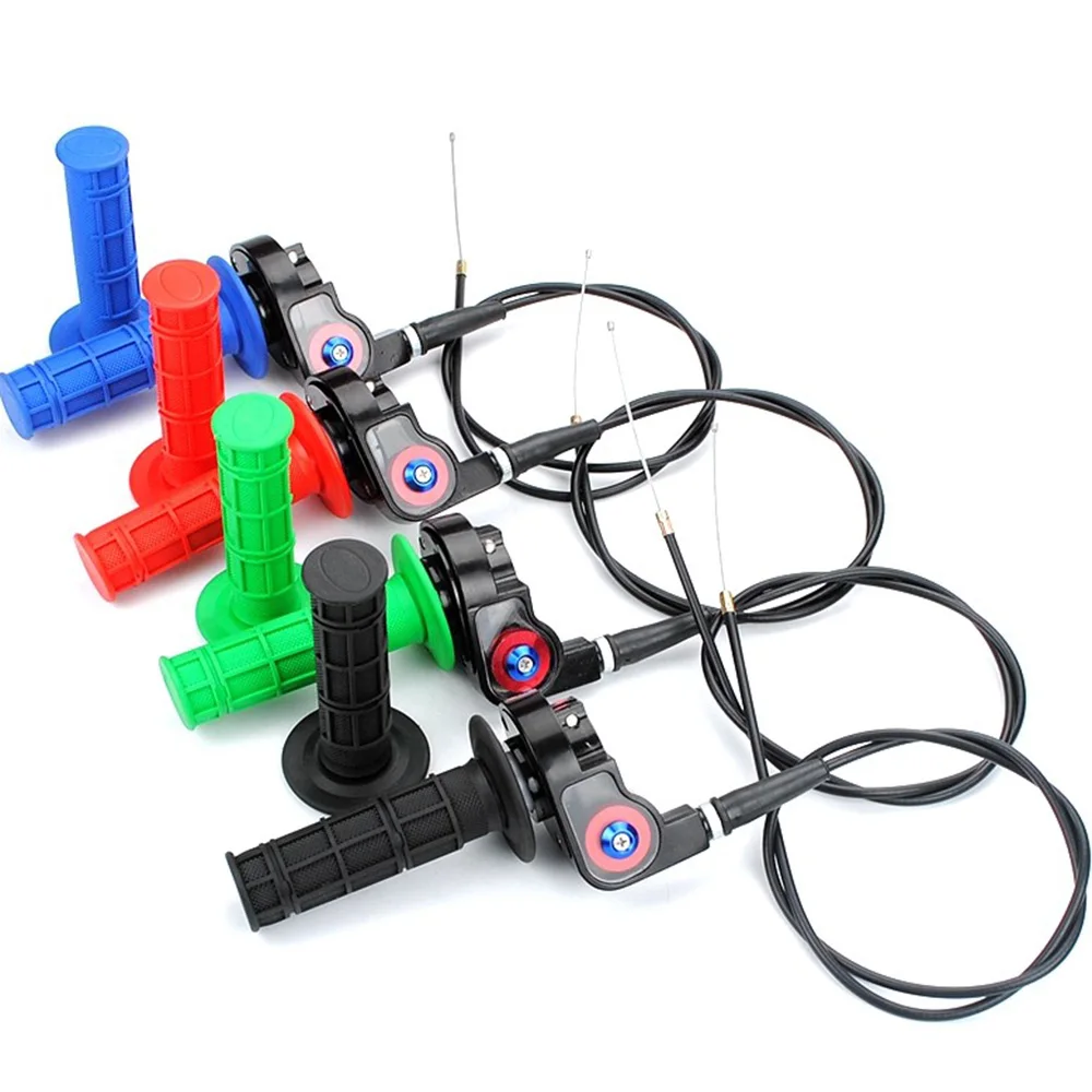 Cabo para Atv Acessórios da Motocicleta Apertos de Mão Acelerador Grip & Quad Enduro Pit Dirt Bike 150cc 200cc 7 - 8in 2 Cheap Peças e acessórios RV