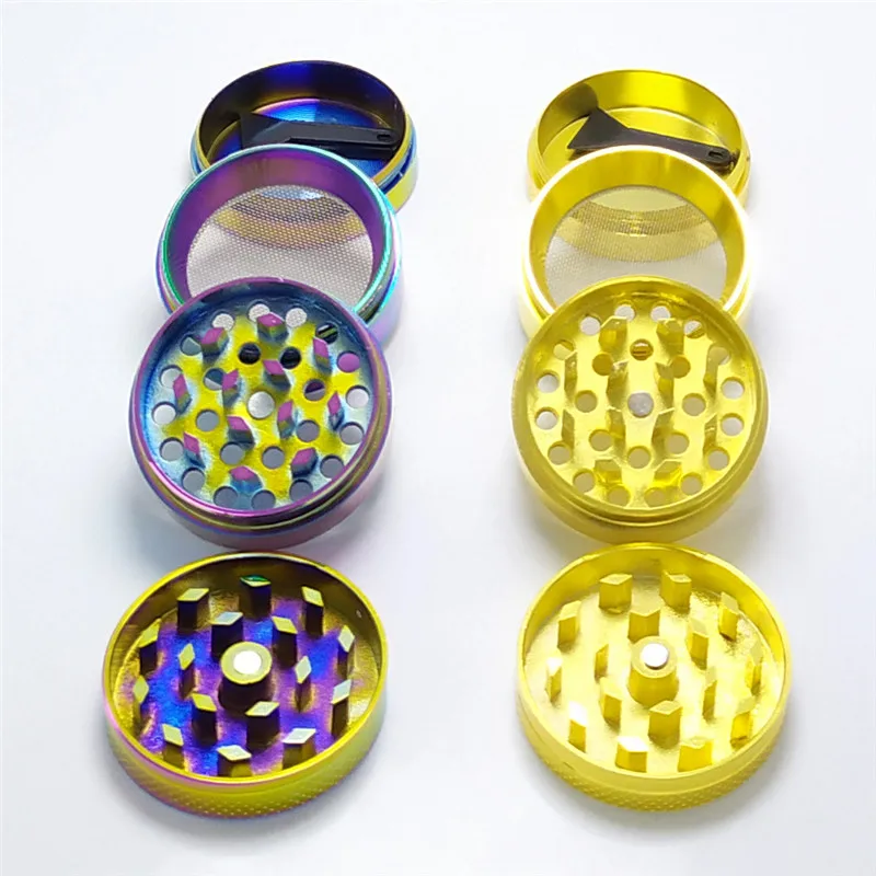 Mini 40mm Grinder Weed Metal 4 Layer Weed Grinder Smoke Accessories 5