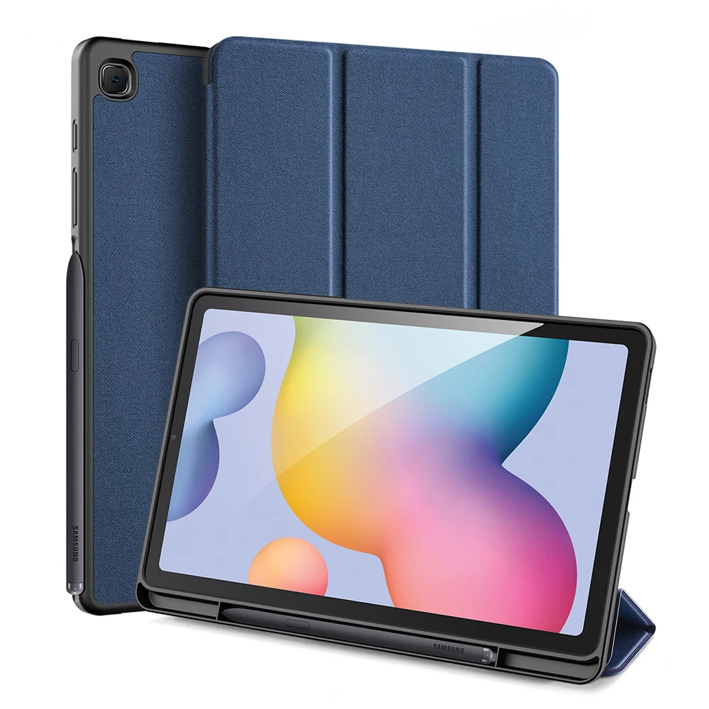 

DOMO Business Tablet Cover for Samsung Tab S6 Lite 10.4 TPU Tablet Holder Cases for Samsung Galaxy Tab S6 Lite Case 10.4 Inch