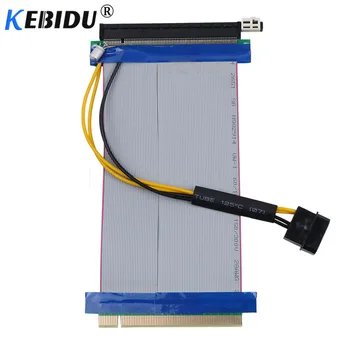 

Kebidu PCI-Express PCI-E 16X Riser Card Flexible Ribbon Extender Extension Cable Jun22 Professional Factory Price Drop Shipping