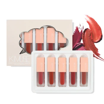 

Non-stick Cup Waterproof Long Lasting Colorfast Matte Liquid Lipstick Kit Velvet Lip Gloss Set Newest Be Confident Woman