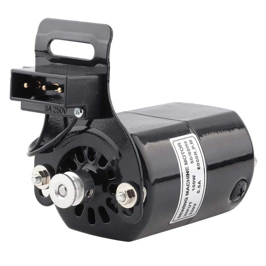 220v 100w Sewing Machine Motor 6000 Rpm Kbracket 0.5 Amp Home Sewing