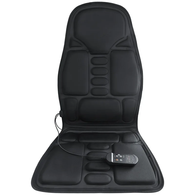 Practical Multifunctional Car Chair Body Massage Heat Mat Seat Cover Cushion Neck Pain Lumbar Support Pad Back Massager | Автомобили и
