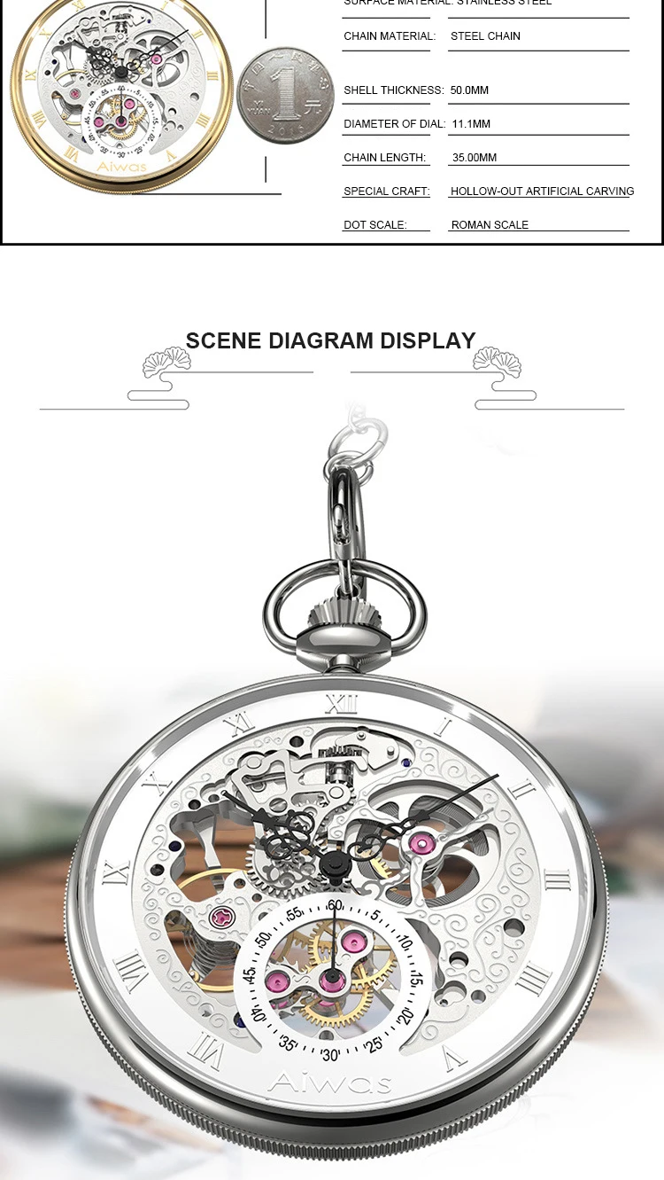 Карманные часы ожерелье ручной Ветер Механический Топ бренд Роскошный полый винтажный Римский калибровочный джентльмен дамы мужчины