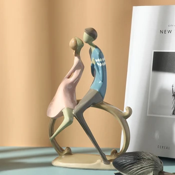 

Modern and Simple Lovers Creative Decoration In The Bedroom TV Cabinet Figure Decorations Valentine's Gift