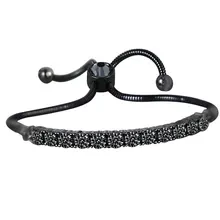 Скользящие теннисные браслеты для женщин, черные змеиные цепи, браслеты, амулеты CZ, свадебные украшения, подарок на день Святого Валентина