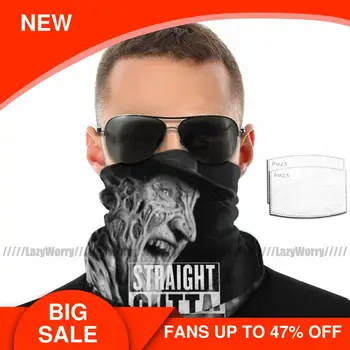 

Krueger Mouth Face Mask STRAIGHT OUTTA YOUR DREAMS Facial Mask Nice with Filters Fashion Adult Mask