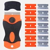 Car & Window Tint Ceramic Glass Oven Razor Scraper Plastic Handle Razor Scraper Ceramic Glass Oven Window Tinting Tool Blade 4