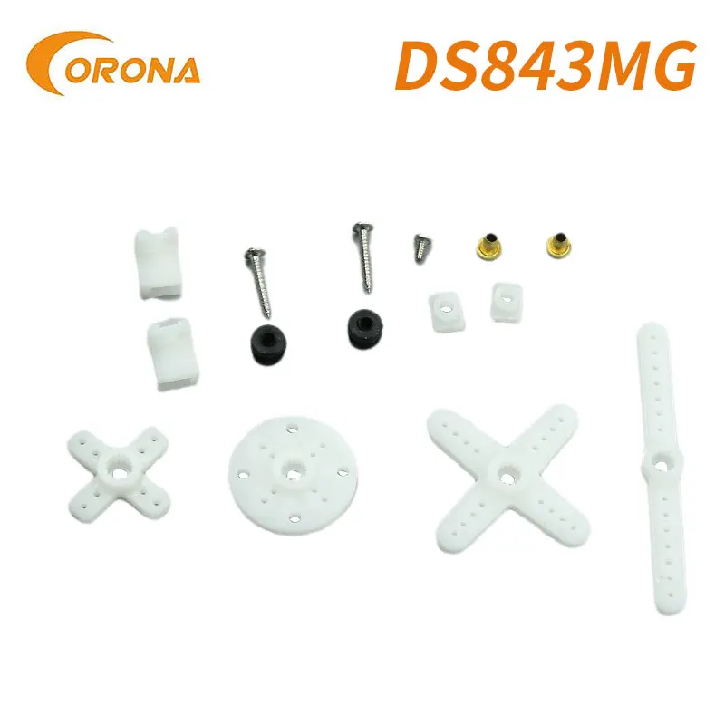 Цифровой Микро Сервопривод Corona DS843MG с высоким крутящим моментом 4 8 кг/8 5
