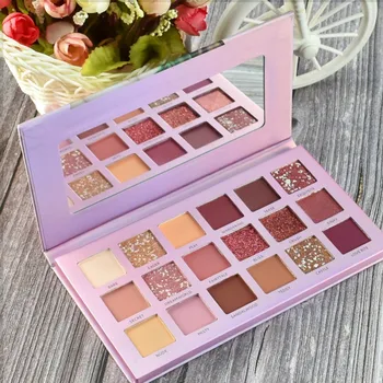 

18-color Shimmer Matte Long-lasting Waterproof Smudge-proof Easy To Color Eye Shadow