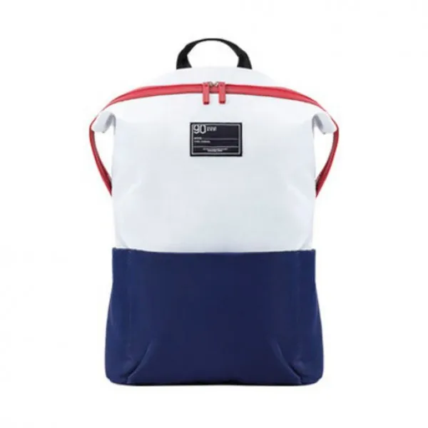 Рюкзак xiaomi ninetygo lecturer leisure backpack (белый+синий) | Багаж и сумки