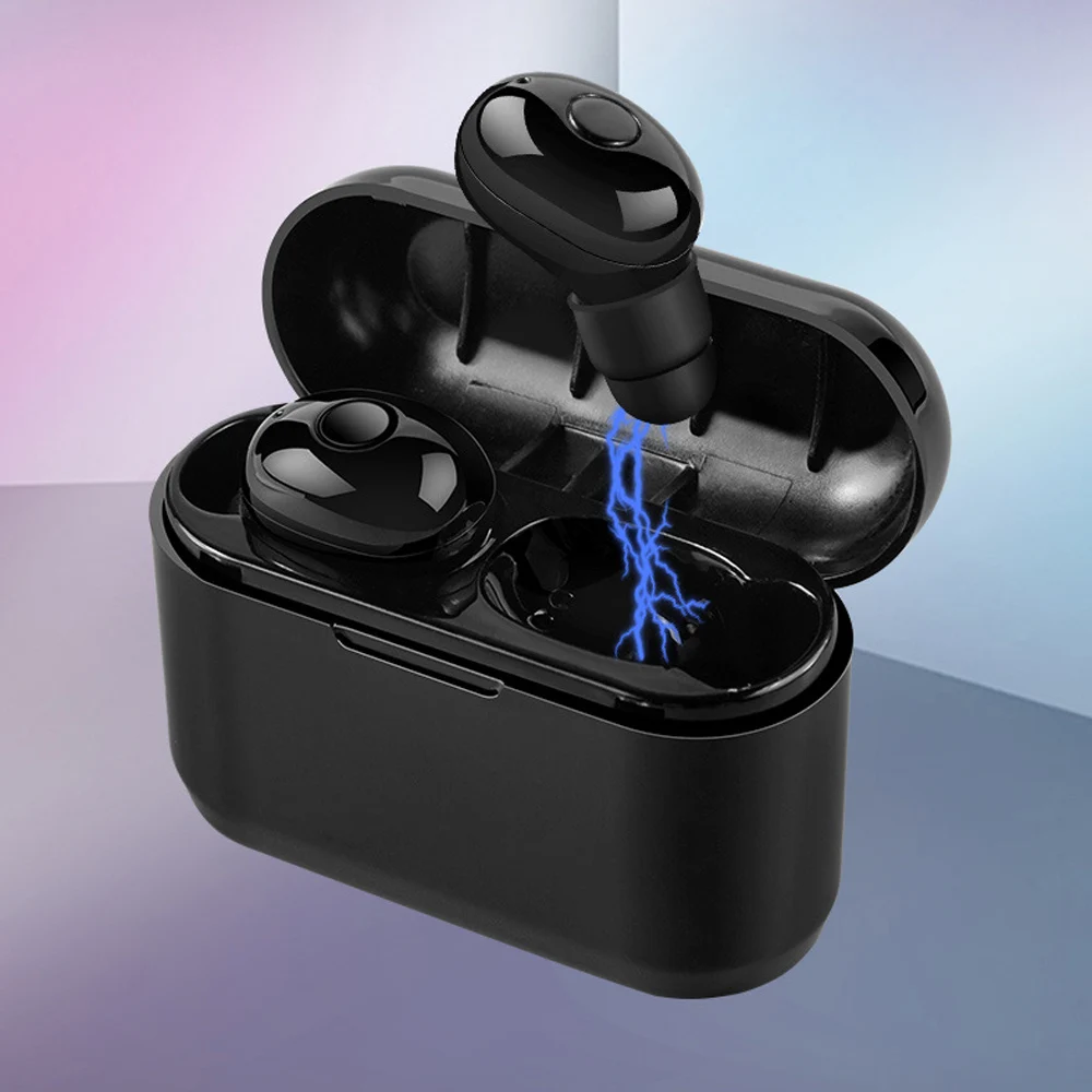 

TWS True Wireless Headphones Sweatproof Sports Headphones Wireless In Ear Earplug Bluetooth Earphones 5.0 With MIC