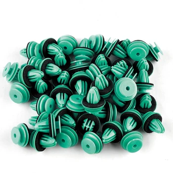 

Set Car Rivets Retaining 9.9mm*15mm Door Seal Panel Ring Clips Interior