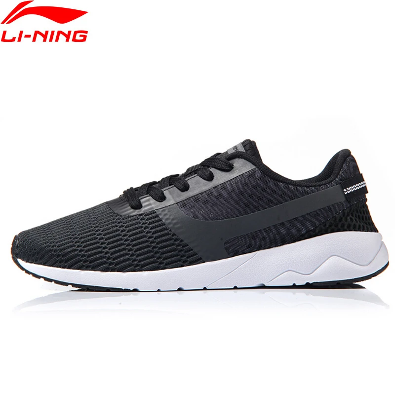 Li Ning Для мужчин в мелкую полоску образа жизни Спортивные дышащие кроссовки