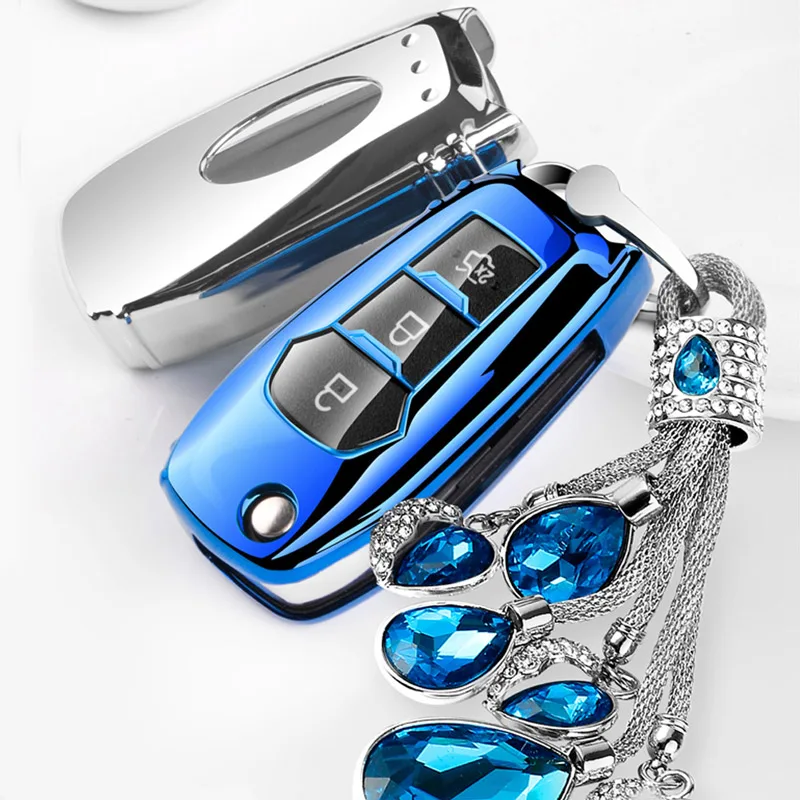 Складной чехол для ключей автомобиля Ford Focus Escort Ecosport модифицированный