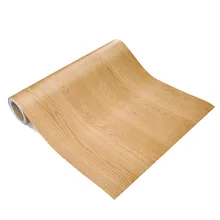 Nueva imitación de roble amarillo pegatina gabinete 3D papel tapiz de escritorio impermeable original tablero de madera color autoadhesivo muebles hogar