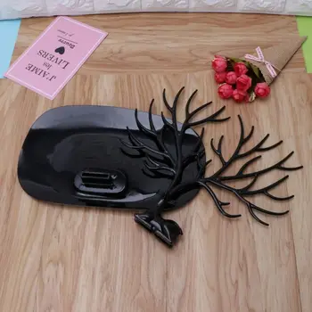 

Jewelry Deer Tree Stand Display Organizer Necklace Earring Holder Jewelry Racks N0HE