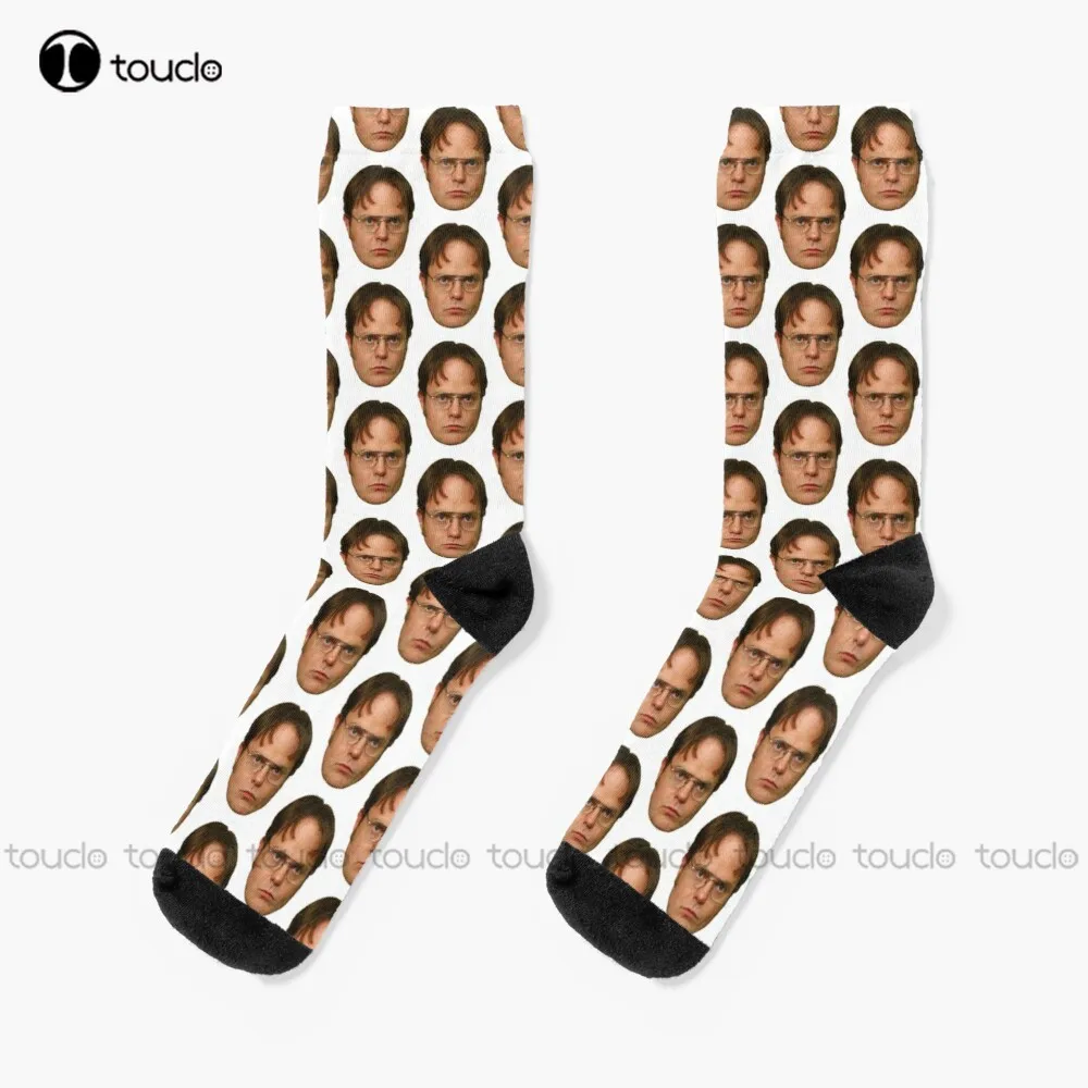 

Dwight Socks Dwight Schrute The Office Socks Socks Women Personalized Custom Unisex Adult Teen Youth Socks 360° Digital Print