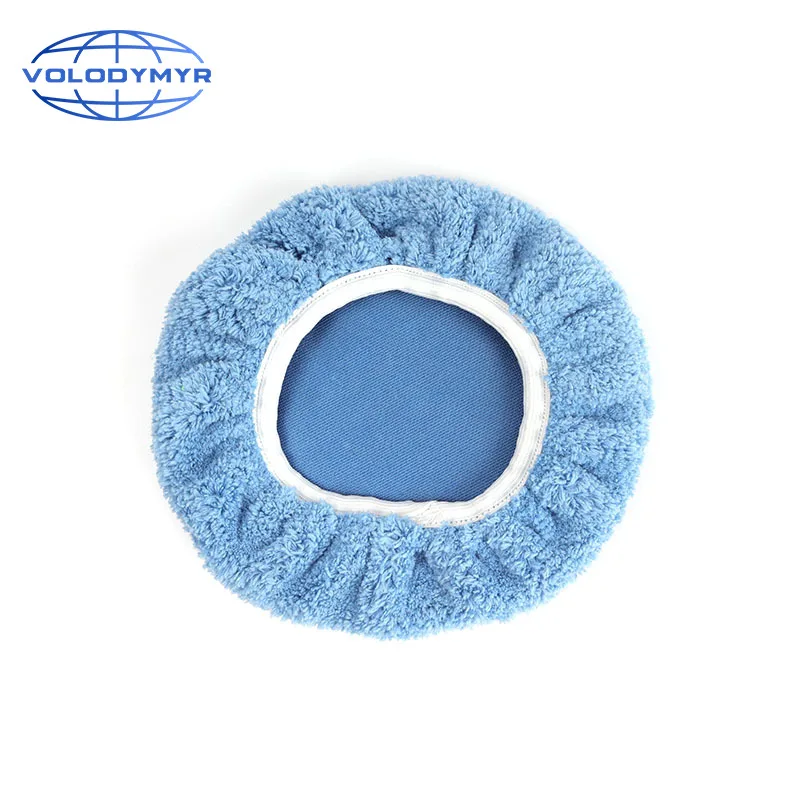 

Waxing Bonnet Polishing Machine Microfiber Cover Work with Electric Car Polisher Buffer for Removing Wax Buffing Burnishing