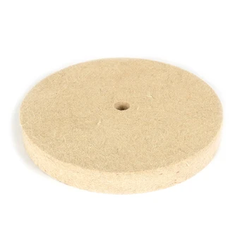 

200-300mm Wool Polishing Wheel Buffing Pads Bore 16mm Angle Grinder Wheel Felt for Metal Marble Glass Ceramics 1Pc