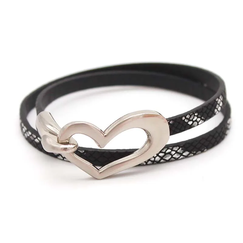 Women Leather Bracelet Simple Blank Design