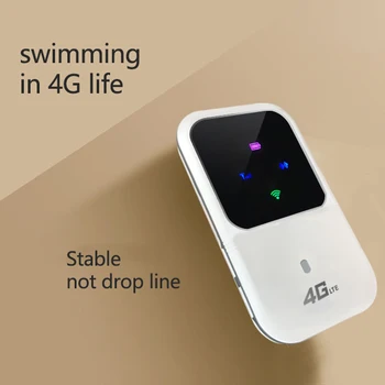 

4G LTE Hotspot Wireless WiFi Home USB Interface Camping Travel LED Indicator Strong Signal Small Portable Modem Mobile Router