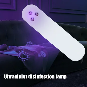 

3LED UV Germicidal Lamp Portable Handheld Disinfection Stick UVC Sterilizer