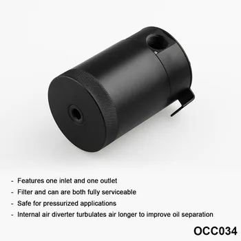 

Black 3 Holes Aluminum Alloy Gasoline Pot Pot Container Universal New Practical