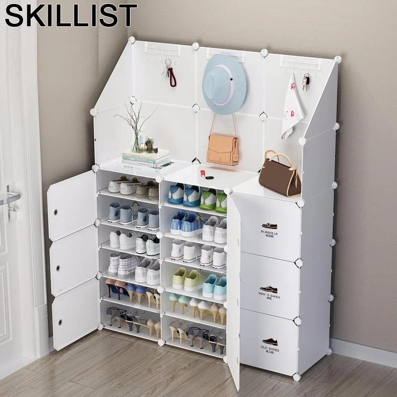 Armario De Almacenamiento font b Closet b font Home Schoenen Opbergen Minimalist Sapateira Meuble Chaussure Mueble