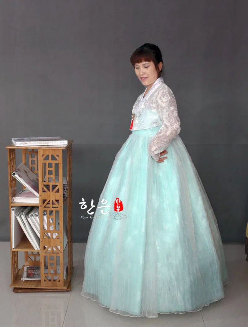 Корейская импортная ткань/последняя Улучшенная ханбок/Невеста ханбок/сценический костюм