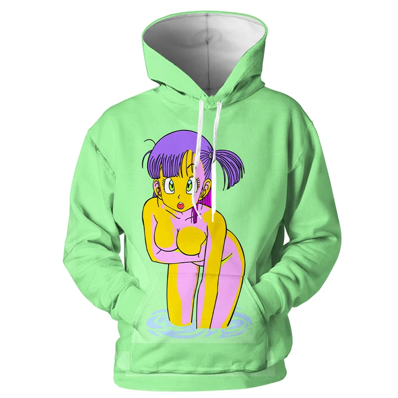 Облако пикантные Bulma 3D из двух предметов: толстовка с капюшоном и рисунком