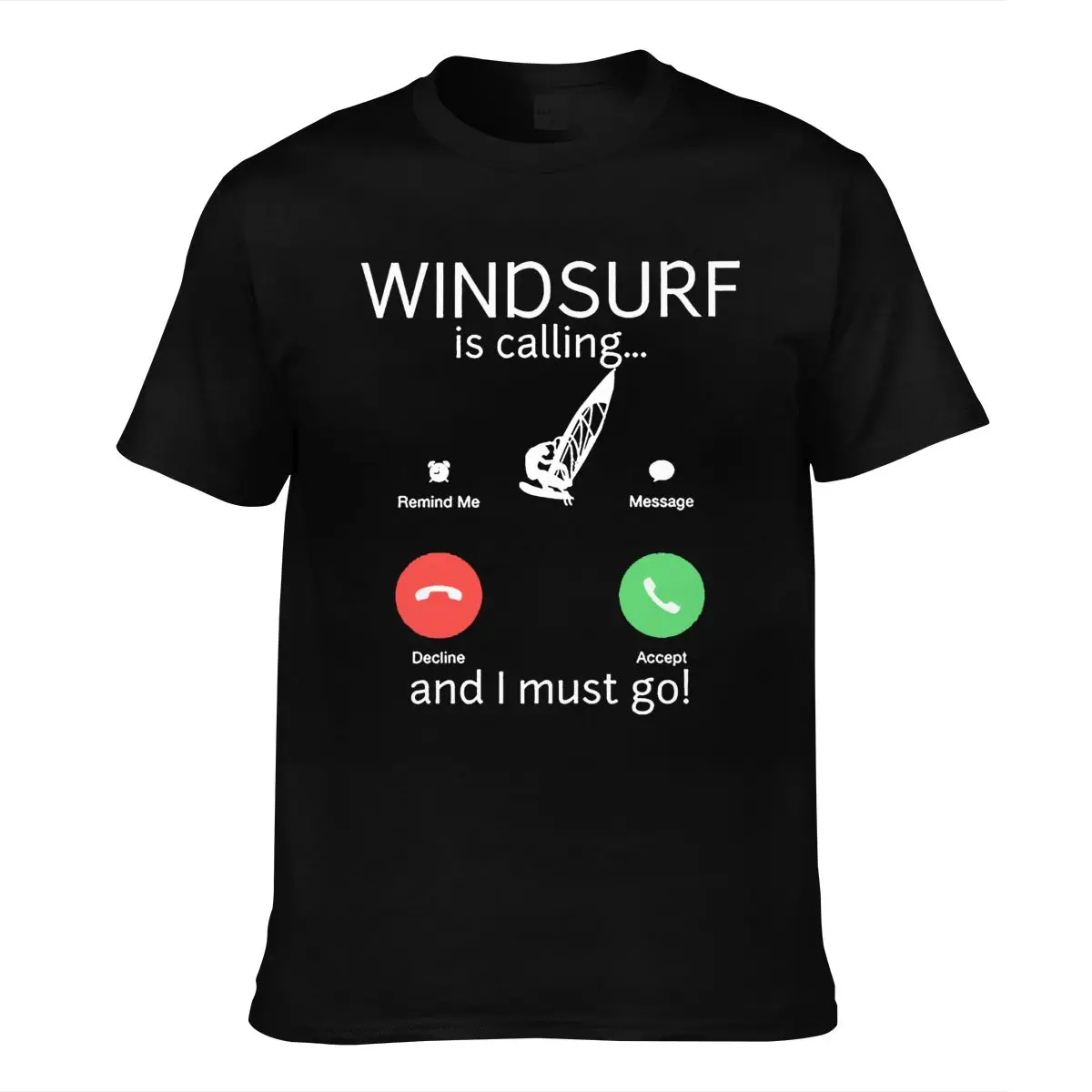 

Windsurf Is Calling Funny Windsurfing Premium Tee T-Shirt