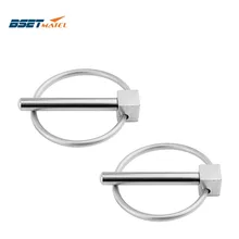 2 шт нержавеющая сталь 316 лодка каяк каноэ прицеп трактор тележка караван Линч булавки зажимы удерживающий зажим морской