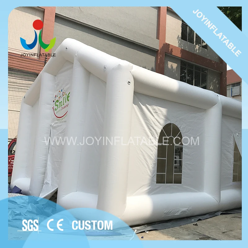 Joyinflatable 11X6M Outdoor Inflatable V Shape Cube Tent for Outdoor Event 5