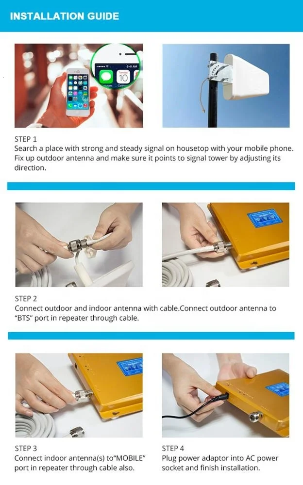 Рисунок 5 - Трехдиапазонный усилитель сигнала