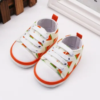 

Baby Girl Boy Shoes 2019 Newborn Cololrful Crib shoes Anti-slip Soft sole Baby Canvas First Walkers shoes For Infant