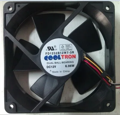 Emacro для COOLTRON FD1232B12W7-3R AC/DC 12V 6,96 W 120x120x32 мм 3-Провода Сервер вентилятор охлаждения